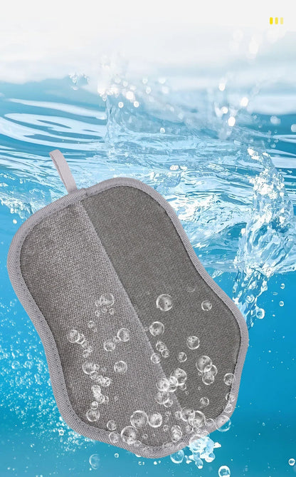 2 Pcs Breathable Double-sided Pet Hair Remover Gloves Reusable Self Cleaning Electrostatic Dog Massage Brush Pets Grooming Tool