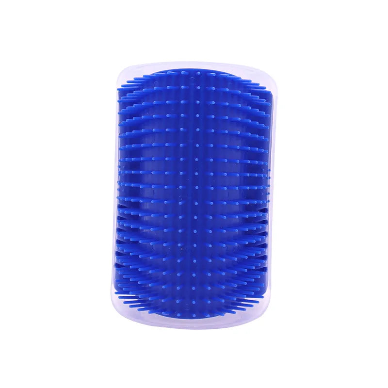 Softer Cat Scratcher Massager Comb Removable Hair Removal Beauty Clean Corner Brush for Kitten with Catnip Cat Accessories