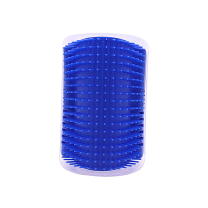 Softer Cat Scratcher Massager Comb Removable Hair Removal Beauty Clean Corner Brush for Kitten with Catnip Cat Accessories