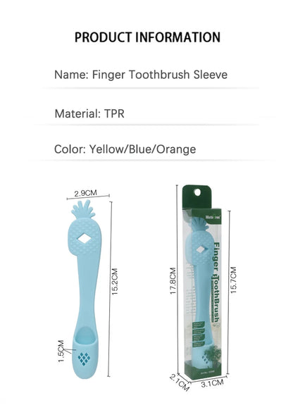 3pcs Soft Silicone Pet Finger Toothbrush Multifunctional Tear Stains Eye Chin Oral Care Finger Brush Pet Cleaning Grooming Tools