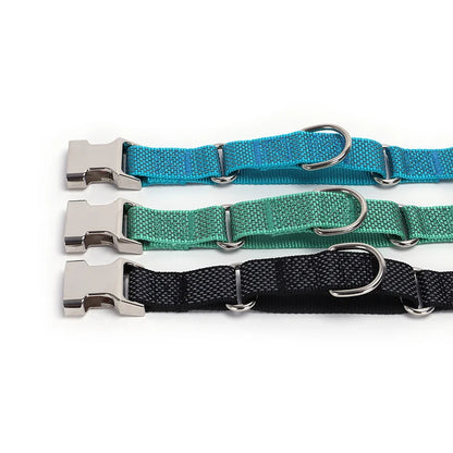 Personalized Martingale Dog Collar with Custom Name Adjustable Anti-Escape No Pull Training Collar for Dogs Pet Safety Accessory