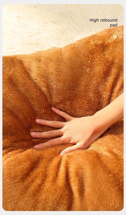 Enclosed Triangle Tent Cat Bed Cozy Thickened Warm Indoor Deep Sleep Pet Nest for Small Medium Dogs Teddy Chihuahua Essentials
