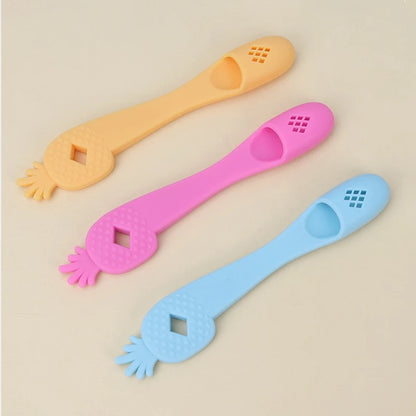 3pcs Soft Silicone Pet Finger Toothbrush Multifunctional Tear Stains Eye Chin Oral Care Finger Brush Pet Cleaning Grooming Tools