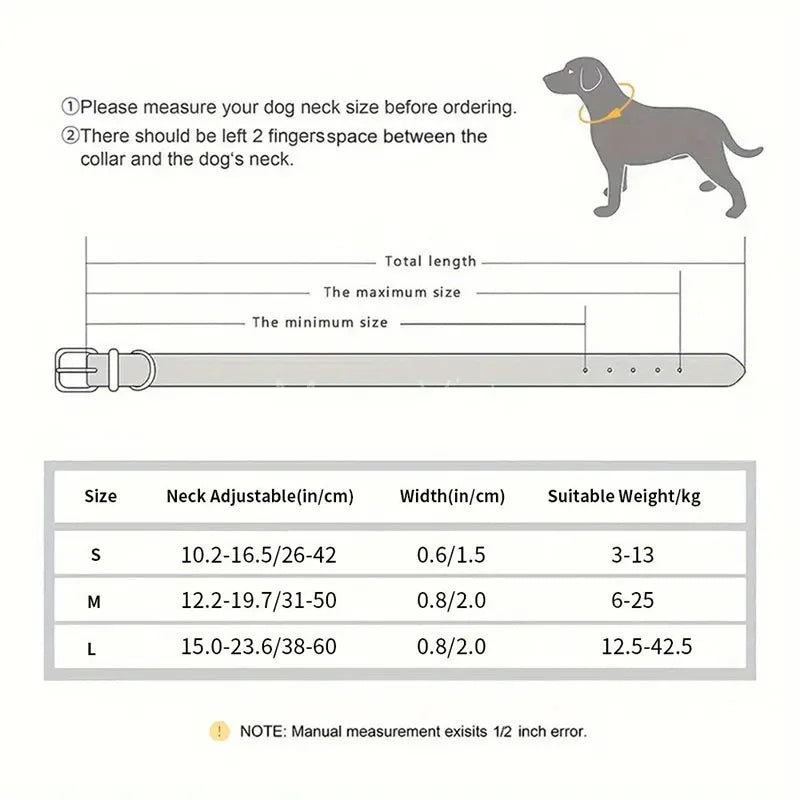 Free Custom Engraved Nylon Dog Collar Personalized Name Phone Number ID Tag Anti-lost Adjustable Printed Pet Collar for Dogs