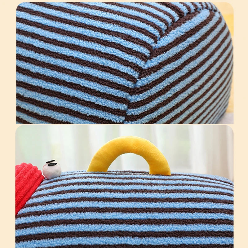 Foldable Washable Cozy Pet House for Cats Puppy Portable Handheld Cave Sofa Design All Seasons Warm Dog Nest Accessoires Chien