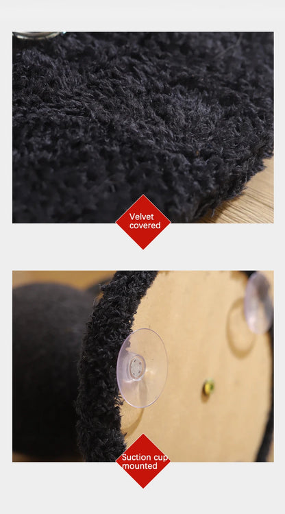 Wear-resistant Sisal Cat Scratching Ball Toy Stable Shak Spring Black Devil Design Cat Scratch Tower Halloween Gatto Accessori