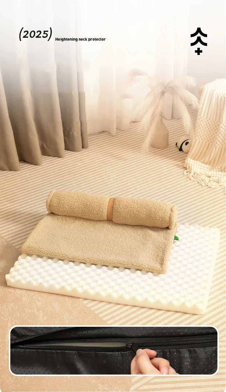 Detachable Soft Plush Dog House with Pillow Comfortable Thickened High Elastic Sponge Indoor Dog Sleeping Mat Pets Accessories