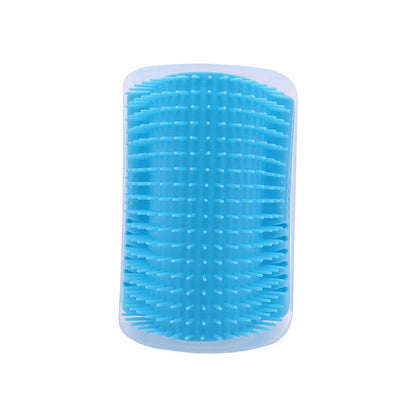 Softer Cat Scratcher Massager Comb Removable Hair Removal Beauty Clean Corner Brush for Kitten with Catnip Cat Accessories