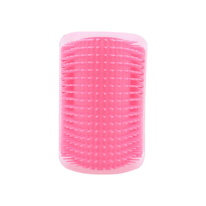Softer Cat Scratcher Massager Comb Removable Hair Removal Beauty Clean Corner Brush for Kitten with Catnip Cat Accessories
